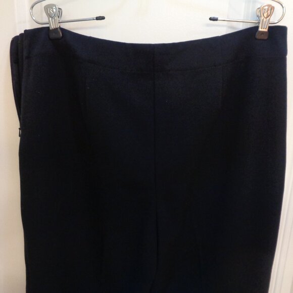 NWT Talbots Heritage Black Career Pants Dress Slacks for Work Side Zipper - Picture 7 of 7